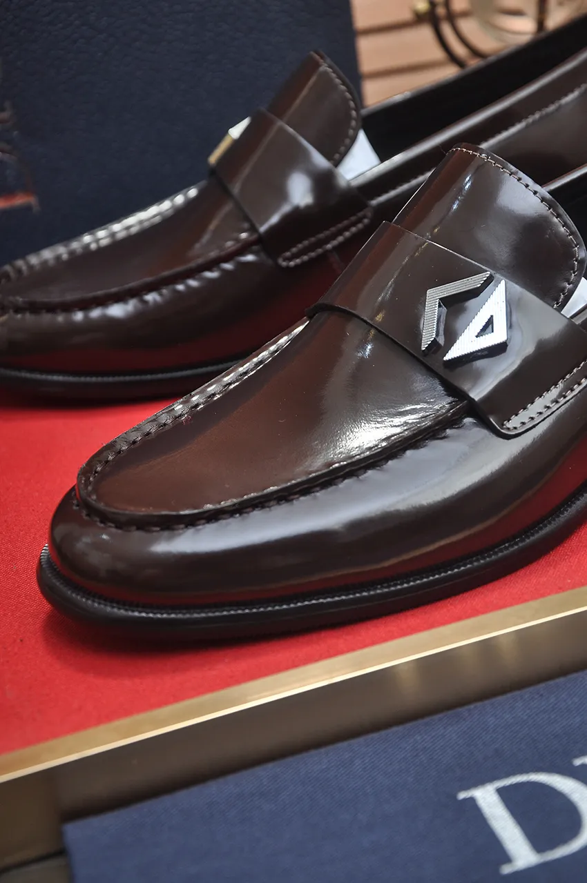 Men's shoes 💰580💶[Dior] (water-dyed cowhide lining) Dior original 1:1 high-quality factory, imported original materials, imported raw cowhide, water-dyed cowhide lining, original TPU outsole, code number: 39-44 (45 customized)